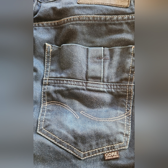 JACK & JONES Jeans Men W30 L32 Rick Comfort Fit Dark Blue Button Fly - Picture 8 of 13